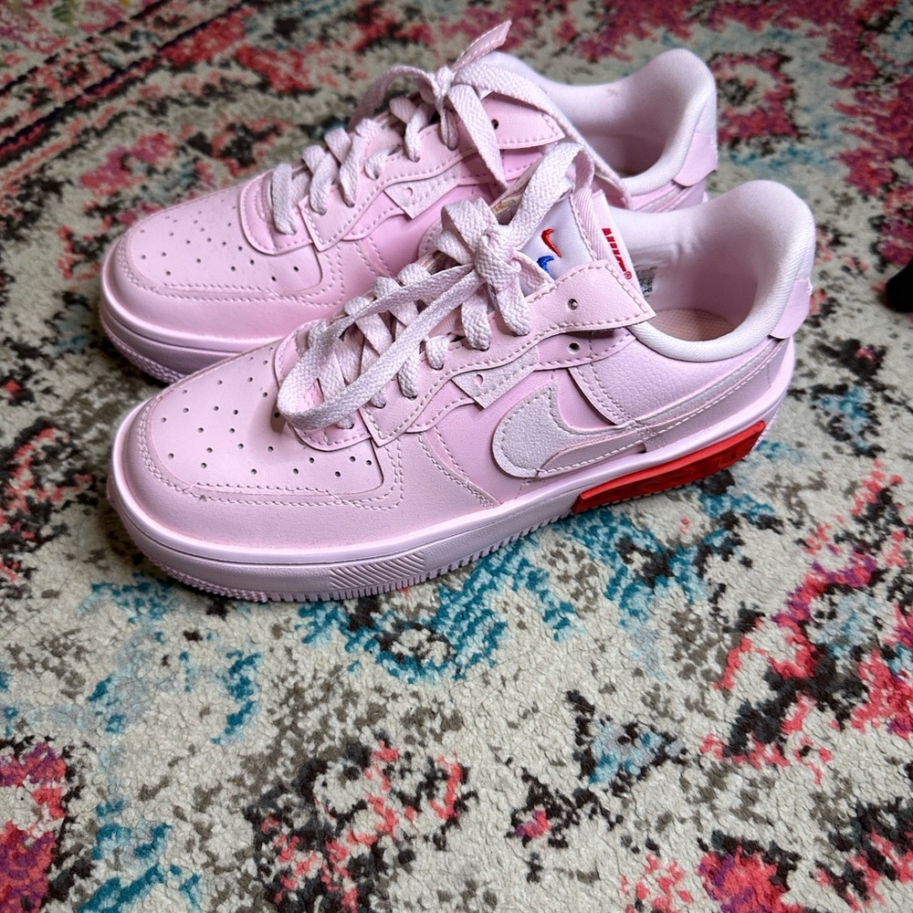 Pink Air Force ones